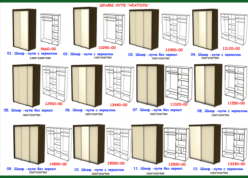 шкаф-купе неаполь в Пятигорске