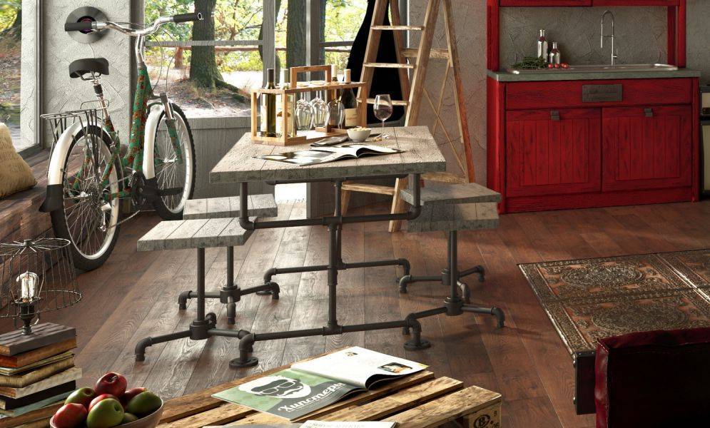 столовая группа home collection в стиле loft в Пятигорске