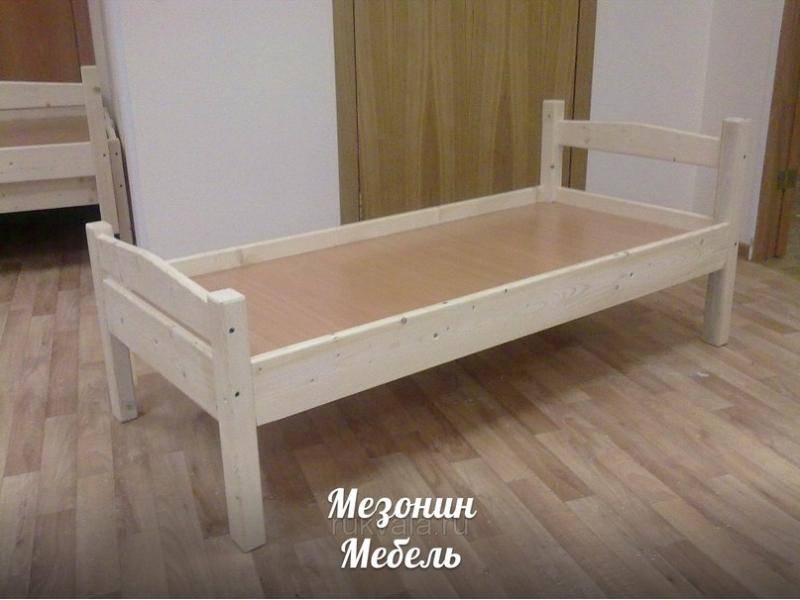 кровать детская из массива мезонин эко в Пятигорске