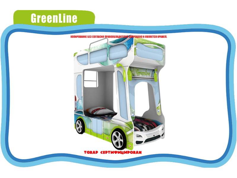 кровать детская green line в Пятигорске