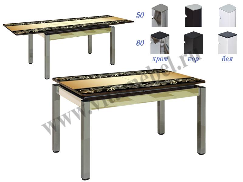стол 25 раздвижной с фотопечатью в Пятигорске