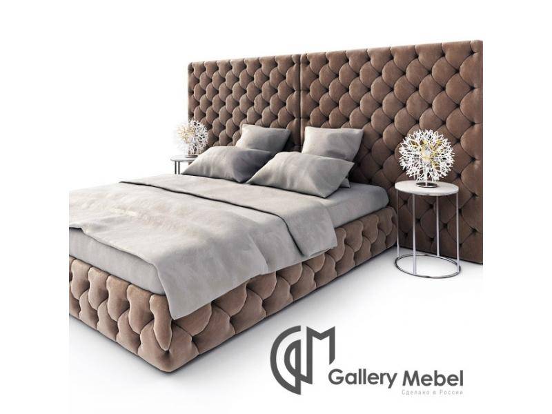 кровать с большим изголовьем letto gm 12 в Пятигорске