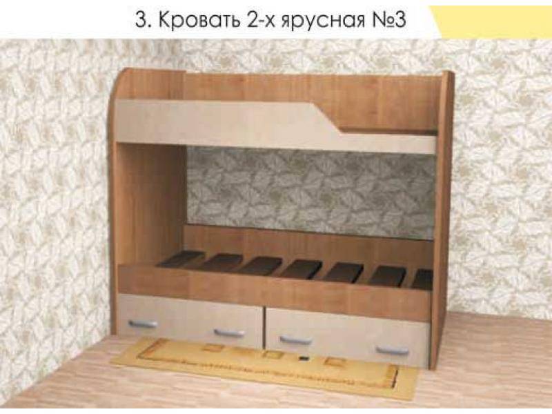 кровать двухъярусная 3 в Пятигорске