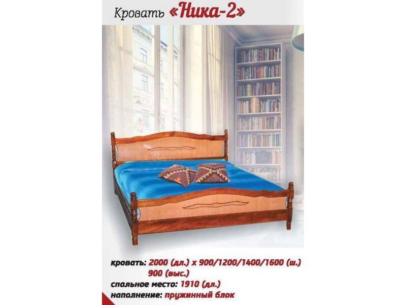 кровать двухспальная ника 2 в Пятигорске