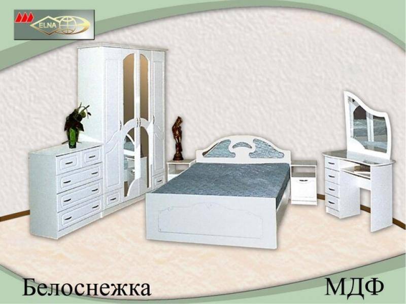 спальня белоснежка (мдф) в Пятигорске