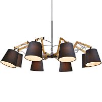 подвесная люстра arte lamp pinoccio a5700lm-8bk в Пятигорске