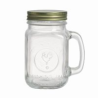 кружка с крышкой bormioli rocco drinking jar в Пятигорске