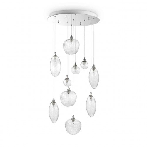 подвесная люстра ideal lux baco sp10 cromo в Пятигорске