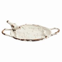 декоративное блюдо pewter dish серое в Пятигорске
