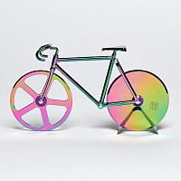 нож для пиццы из нержавеющей стали the fixie, радужный в Пятигорске