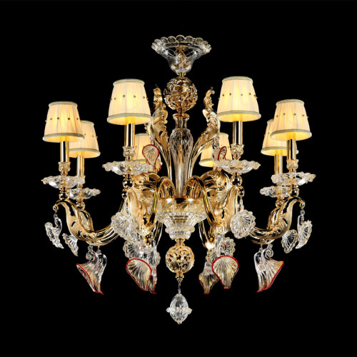 люстра md102729-8a от illuminati золото/янтарная в Пятигорске