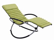 шезлонг-качалка lounge зеленый в Пятигорске