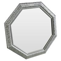 зеркало серебряное восьмиугольное с декором sparkle silver в Пятигорске