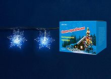 светодиодная гирлянда «снежинки-1» 700см (07930) uniel uld-s0700-050/dta white ip20 snowflakes-1 в Пятигорске