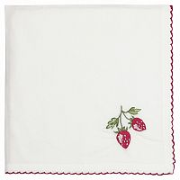салфетка strawberry red w/embroidery в Пятигорске
