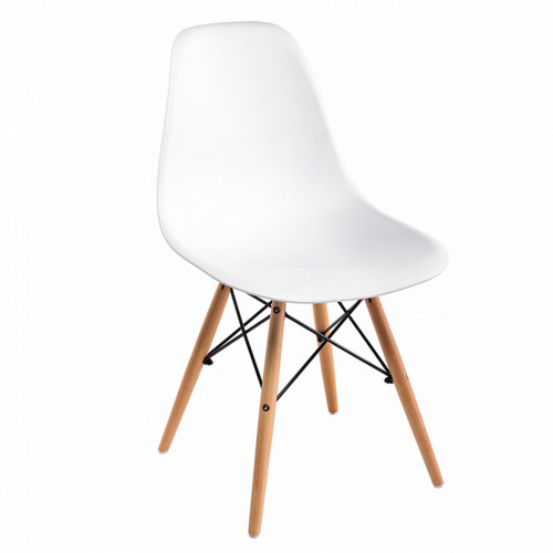 стул деревянный eames pc-015 white в Пятигорске