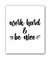 постер be nice а4 в Пятигорске