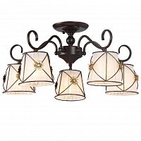 потолочная люстра arte lamp 72 a5495pl-5br в Пятигорске