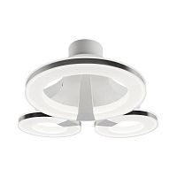 потолочный светодиодный светильник idlamp jenevra 397/3pf-ledwhitechrome в Пятигорске