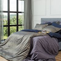 комплект постельного белья decoflux сатин семейный twist dark в Пятигорске