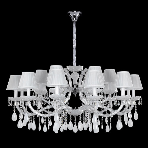 подвесная люстра crystal lux blanca sp18 белая в Пятигорске