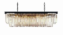 люстра odeon l120 black&glass серая, прозрачная в Пятигорске