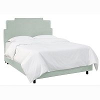 кровать двуспальная 160x200 зеленая paxton bed mint в Пятигорске