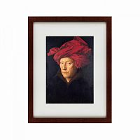 картина: portrait of a man in a chaperon (self-portrait), 1433 в Пятигорске
