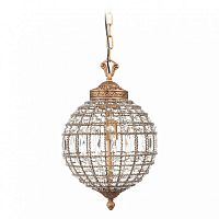 подвесная люстра хрустальный шар casbah crystal chandelier золото в Пятигорске