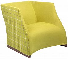 кресло vivienne armchair yellow checkerboard в Пятигорске