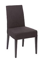 стул aylso dining chair кожа тёмно-коричневая в Пятигорске