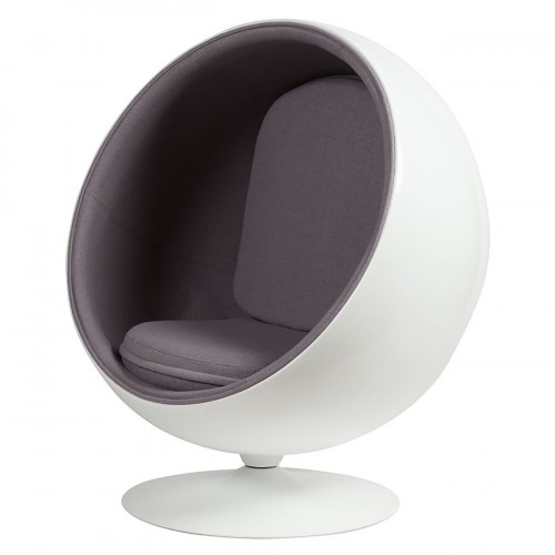 кресло eero ball chair серое в Пятигорске