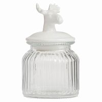 декоративная банка с крышкой deer маленькая в Пятигорске