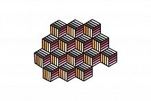 ковер parquet hexagon orange 305x188 от gan в Пятигорске