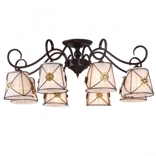 потолочная люстра arte lamp 72 a5495pl-8br в Пятигорске