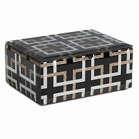 чёрная шкатулка стеклянная abbe маленькая в Пятигорске