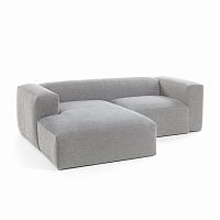 диван блок sofa двухместный левый угол серый от la forma (ex julia grup) в Пятигорске