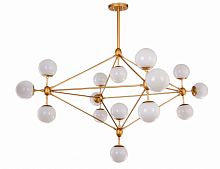люстра modo 15 gold золото, белые плафоны в Пятигорске