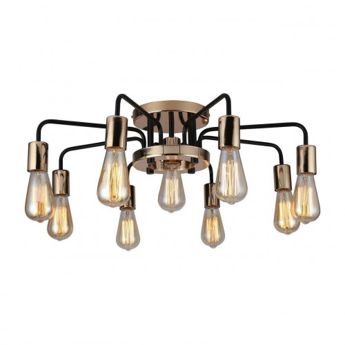 потолочная люстра arte lamp a6001pl-9bk в Пятигорске