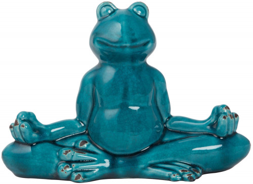 декор frog blue meditation в Пятигорске