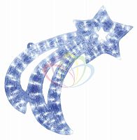 светодиодная фигура летящая звездочка 62см в Пятигорске