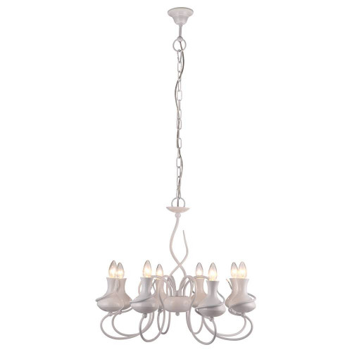подвесная люстра arte lamp vaso a6819lm-8wh в Пятигорске