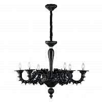 подвесная люстра ideal lux ca rezzonico sp6 nero в Пятигорске