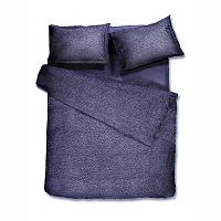 комплект постельного белья decoflux сатин семейный indigo dots в Пятигорске