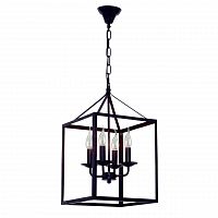 дизайнерская подвесная люстра spot light cage 9810404 черная в Пятигорске