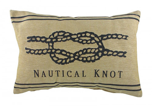 подушка с морским узлом nautical knot natural в Пятигорске