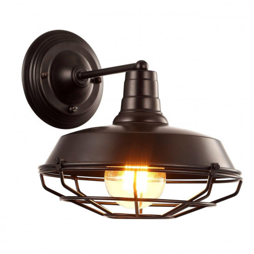 бра arte lamp ferrico a9183ap-1bk в Пятигорске