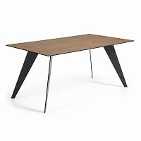 стол nack 160x90 черный, фарфоровый corten c366k10 от la forma (ex julia grup) в Пятигорске