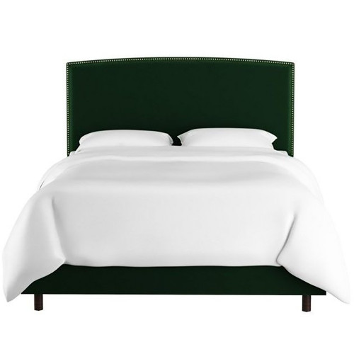 кровать двуспальная 160х200 зеленая everly emerald в Пятигорске