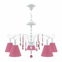 подвесная люстра lamp4you provence e4-05-wm-lmp-o-27-crl-e4-05-pk-dn в Пятигорске